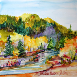 Spearfish Canyon Colors 4x4 WC on Claybd 16